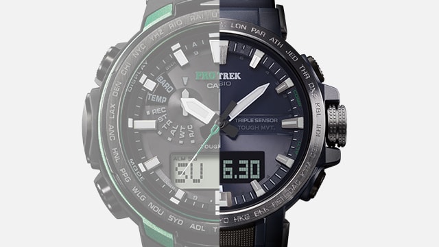 PRW-60シリーズ【デジタルアナログ】 - プロトレック - 腕時計 - CASIO